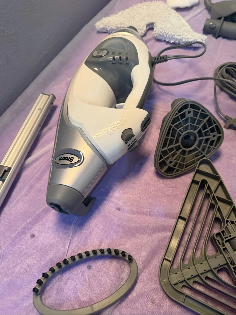 Shark Lift-Away Pro Steam Pocket Mop with Multiple Floor & Surface Attachments
